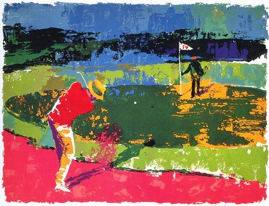 Leroy Neiman Chipping On